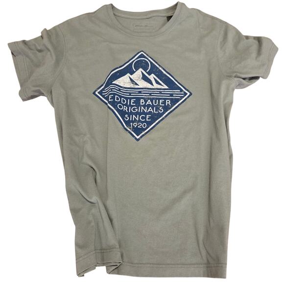 Vintage Eddie Bauer Green T-Shirt - Men's XL - Great! - Picture 1 of 7